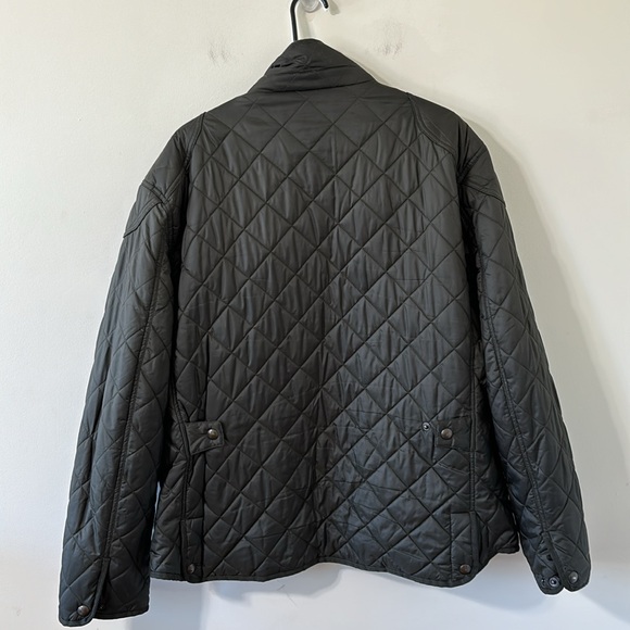 Polo Ralph Lauren Vintage Men’s Quilted Riding Barn Coat Bomber Full Zip Jacket - Picture 10 of 13